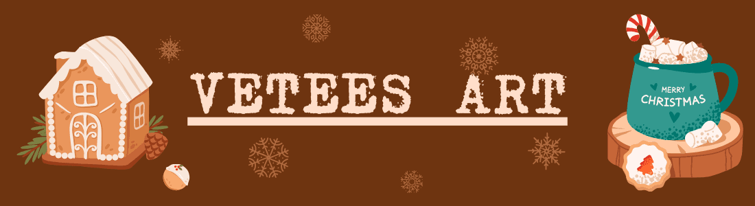 Banner for vetees art